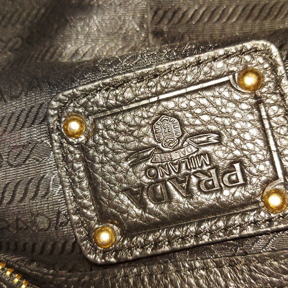 Prada Black Ribbon Should Bag - Picture 9 of 13